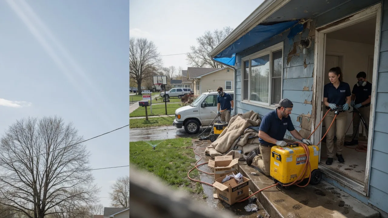 Basement Flood Cleanup in Ekron, KY near me